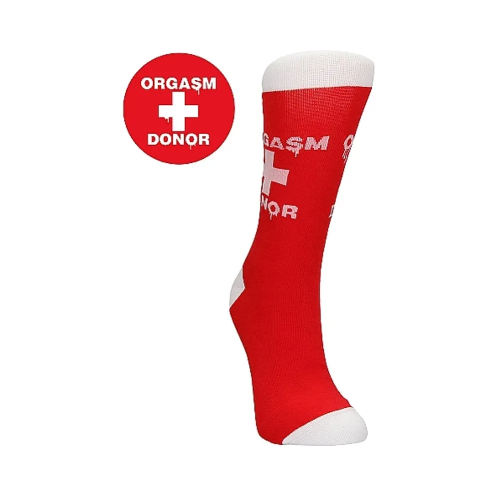 Shots Socks Orgasm Donor M/l