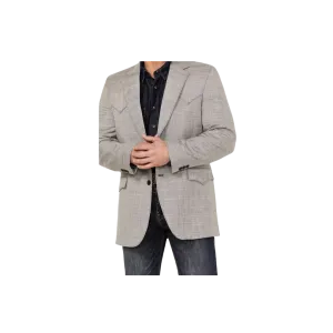 Sidran Men's Circle S Houston Sports Grey Coat