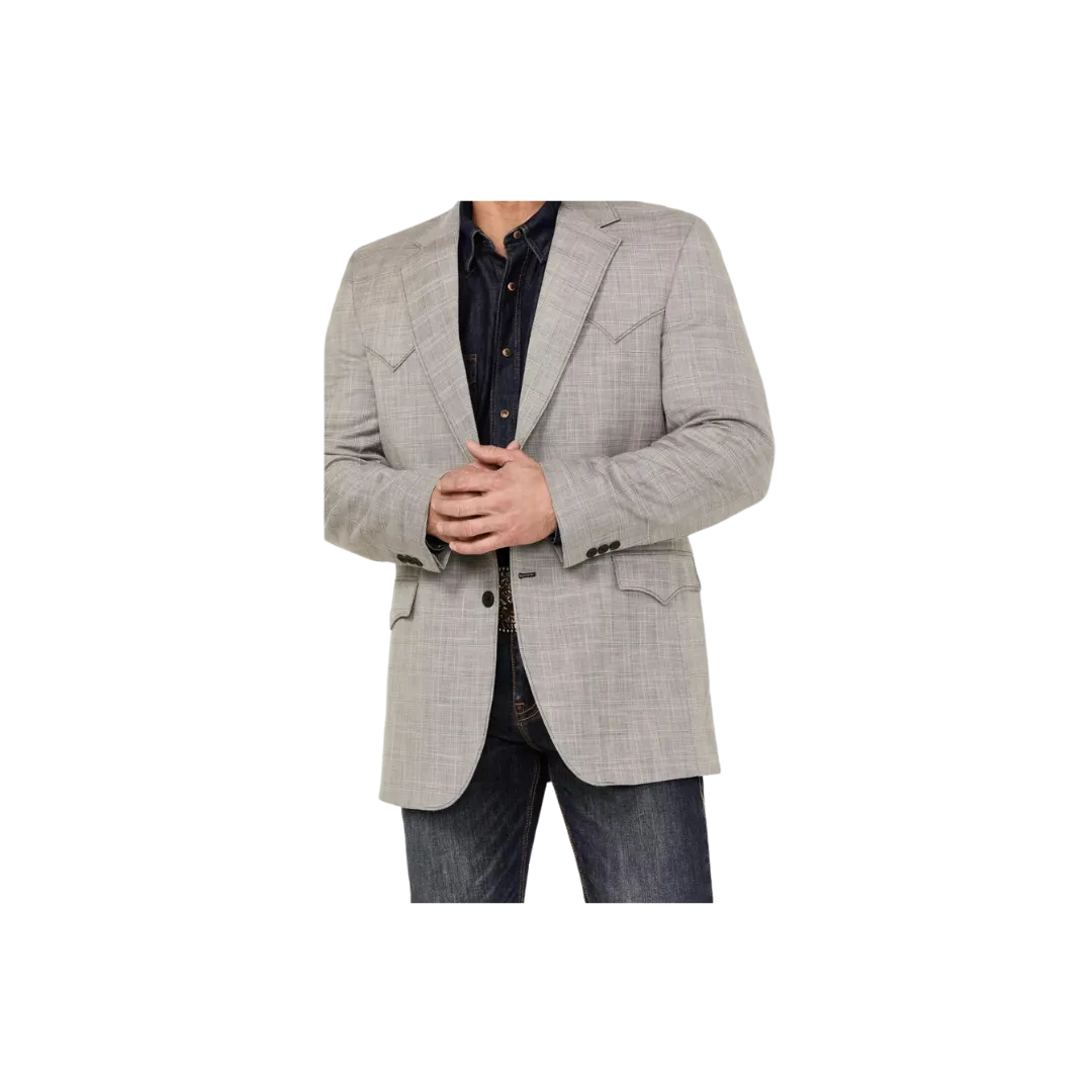 Sidran Men's Circle S Houston Sports Grey Coat