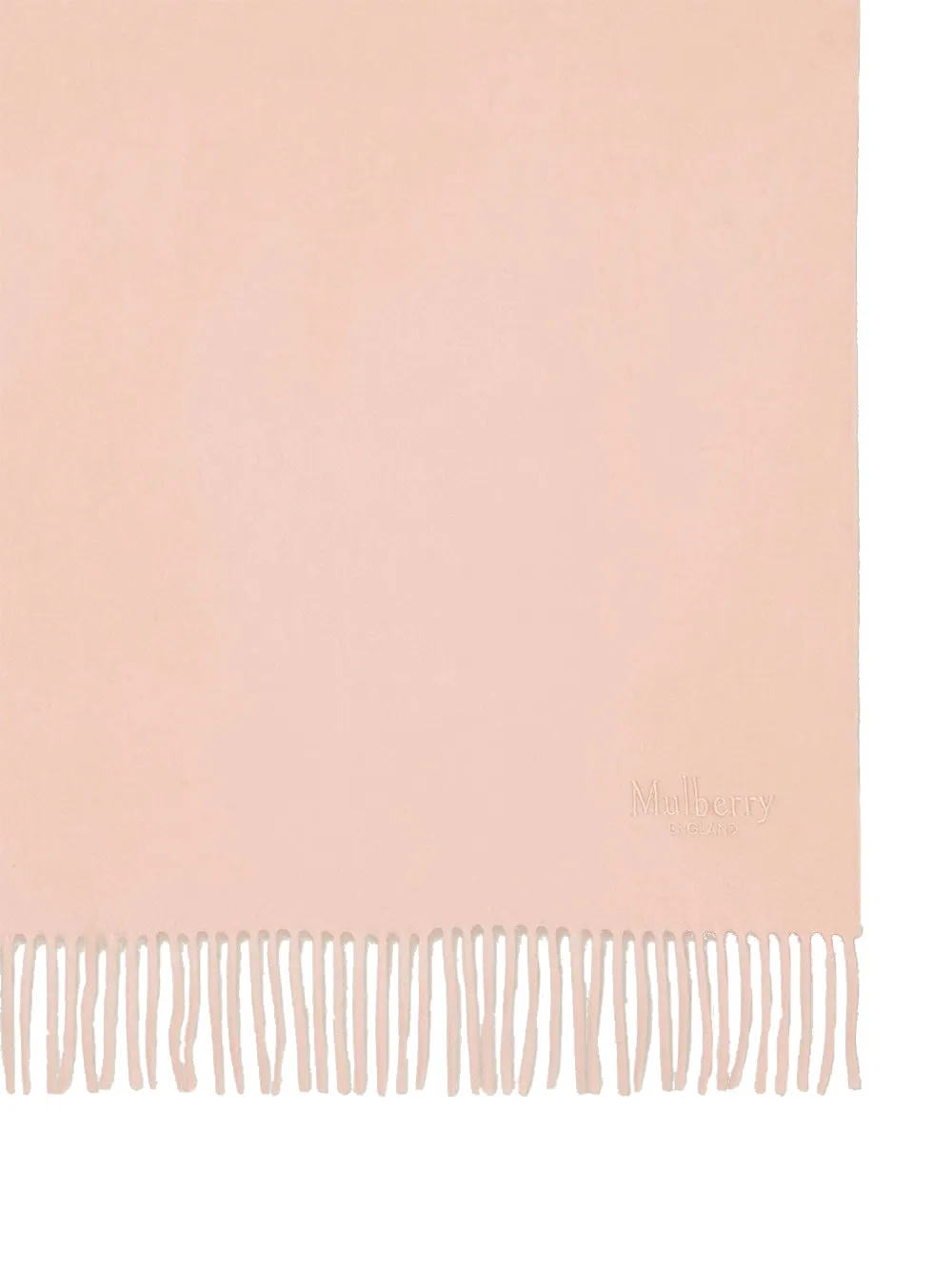 Solid Merino Wool Scarf 70cm X 2cm (Rosewater)