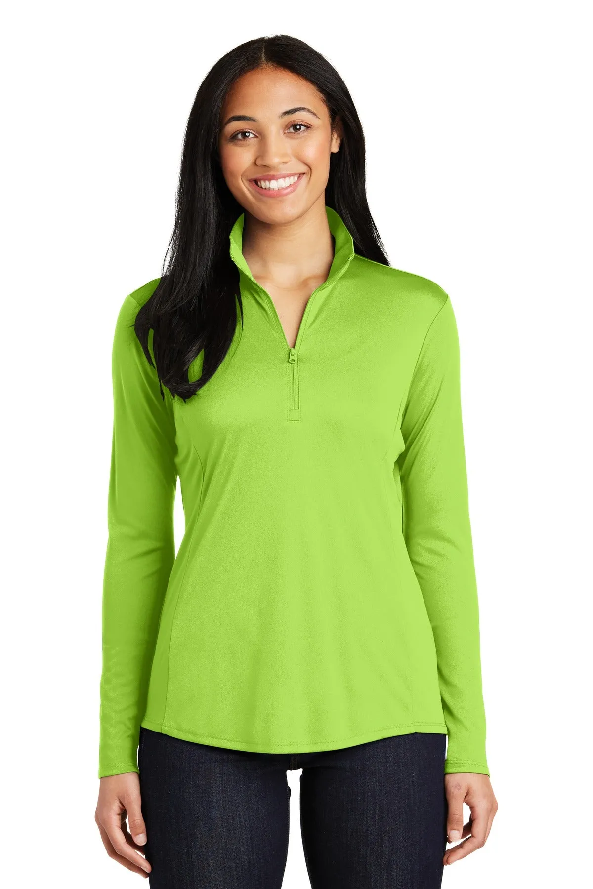 Sport-Tek® Ladies PosiCharge® Competitor™ 1/4-Zip Pullover. LST357