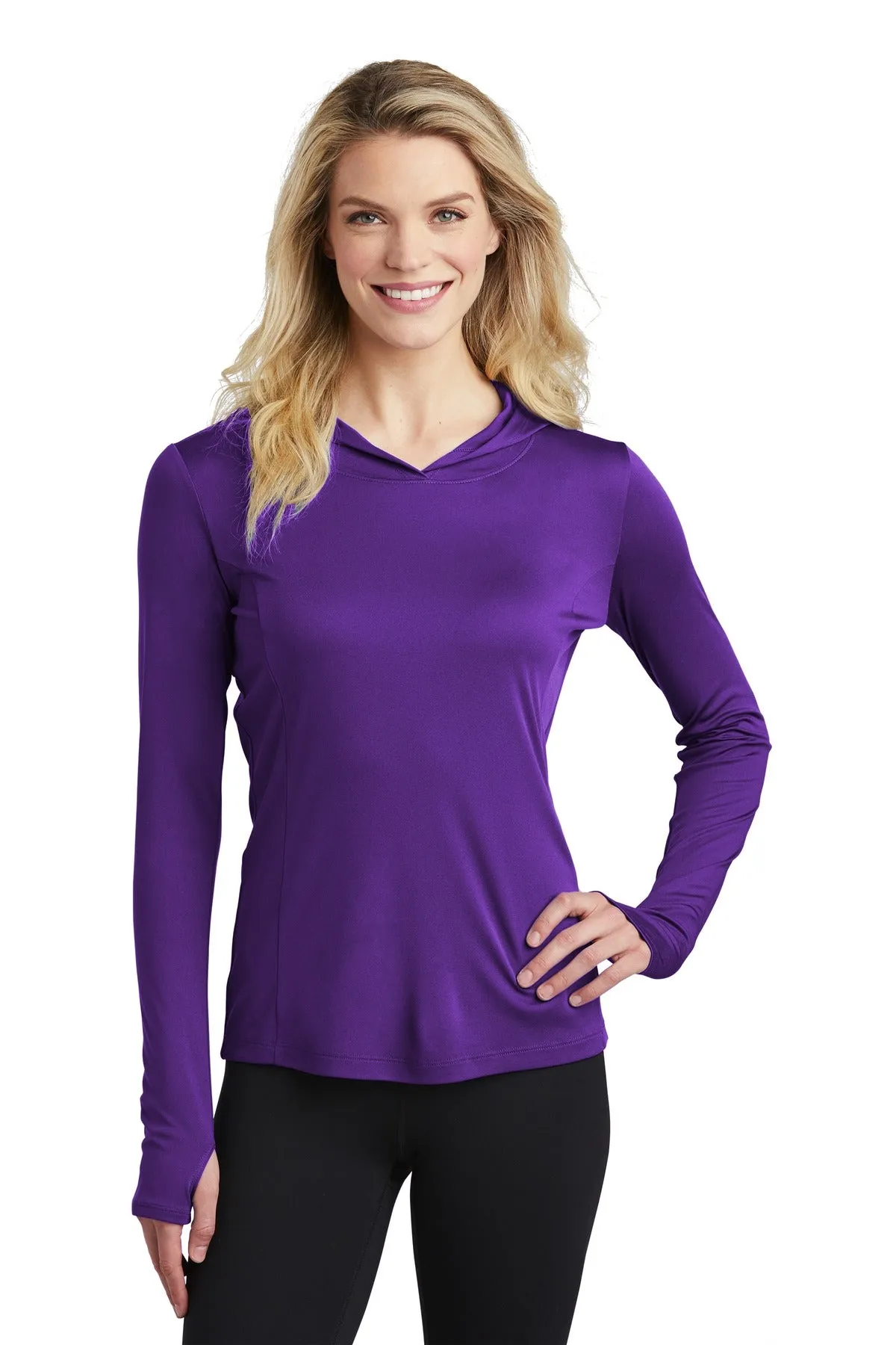 Sport-Tek ® Ladies PosiCharge ® Competitor ™ Hooded Pullover. LST358