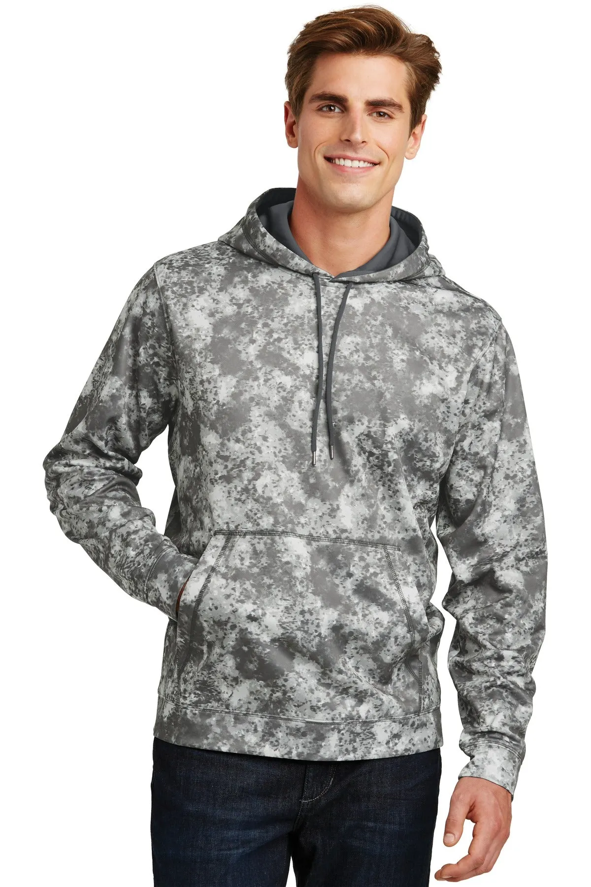 Sport-Tek® Sport-Wick® Mineral Freeze Fleece Hooded Pullover. ST230