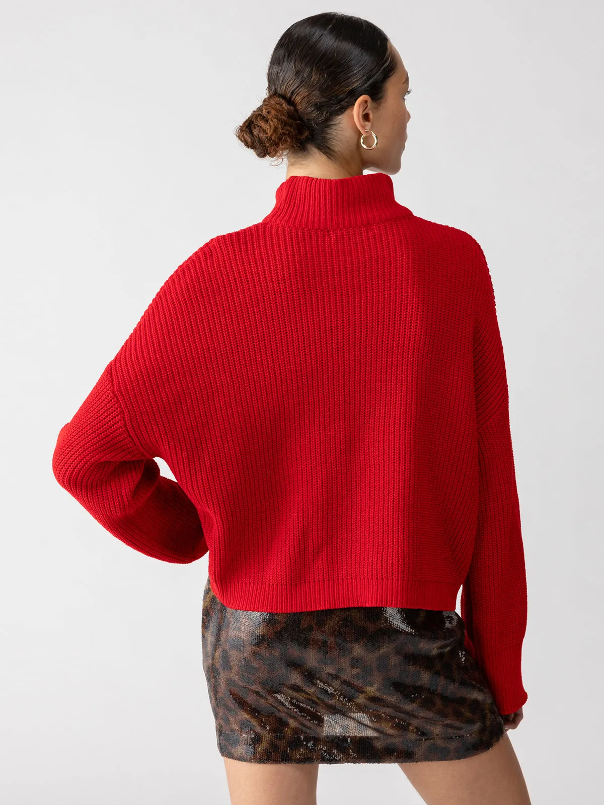 Stay Cozy Sweater Mars Red