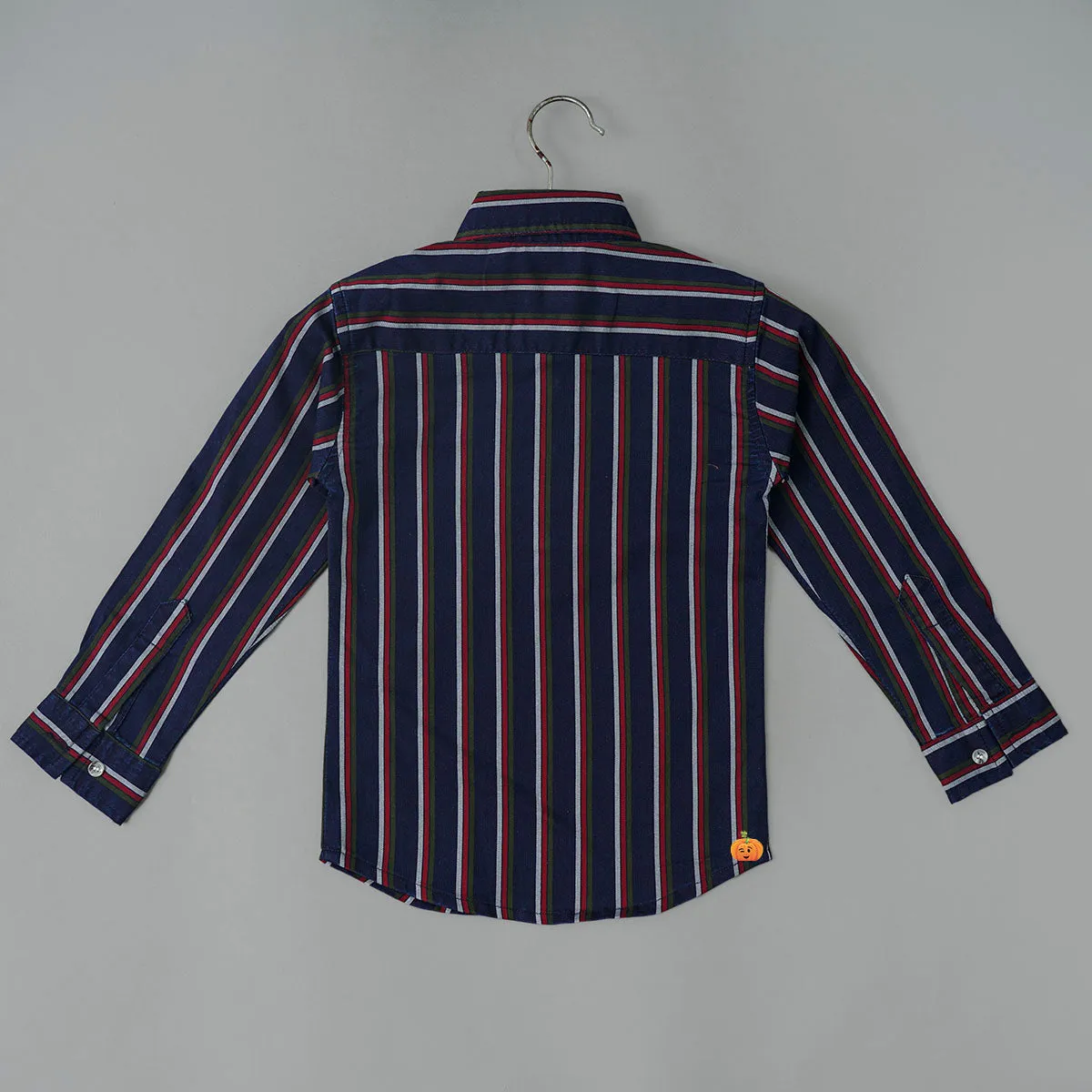 Striped Full Sleeves Boys Shirt