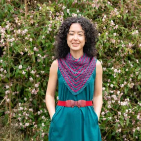 Style-It Eyelet Shawl Kit - Two-Color