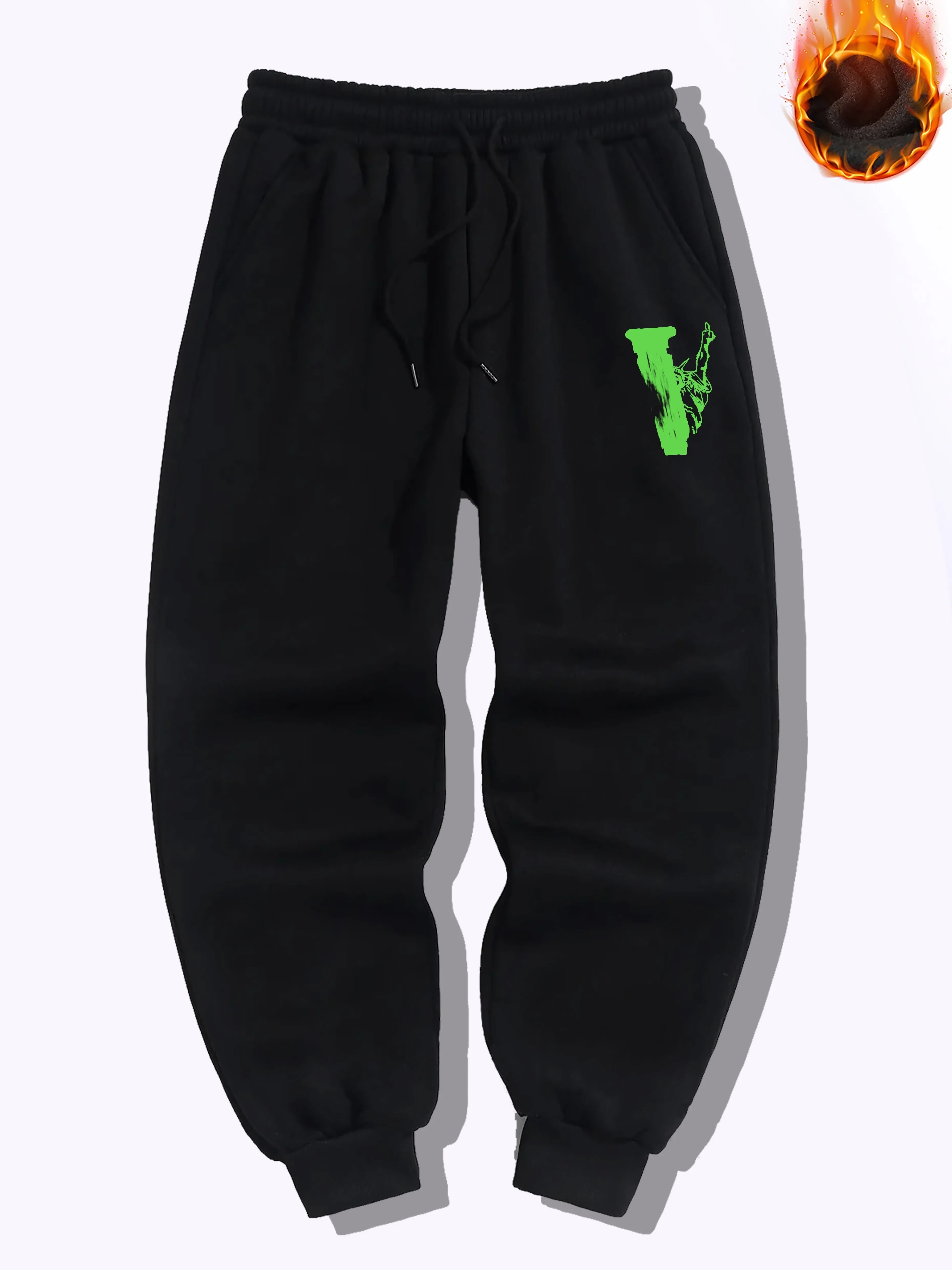 Stylish Streetwear Mens Print Drawstring Sweatpants a Perfect Gift