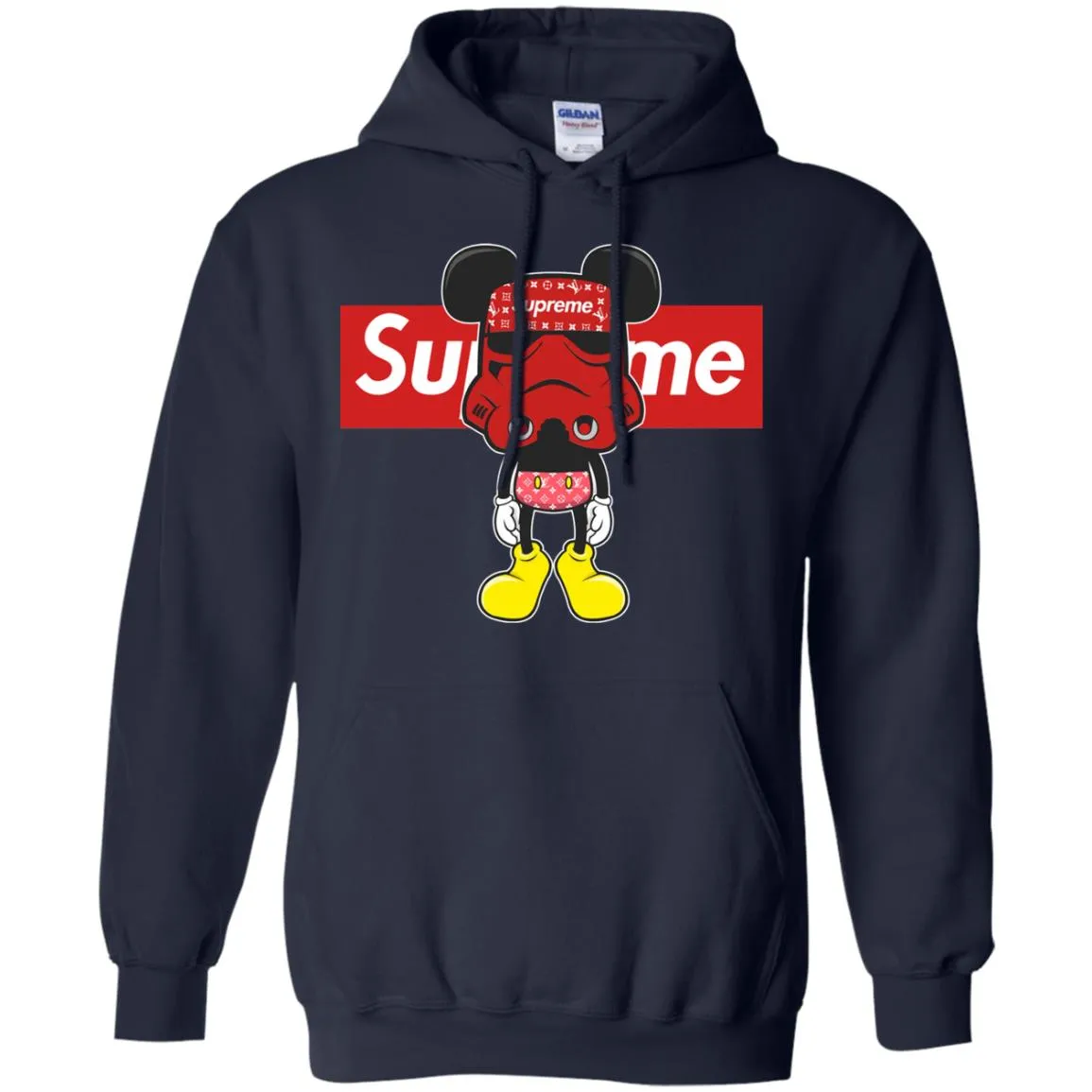 Supreme Robot Mickey Hot T-shirt Pullover Hoodie Sweatshirt