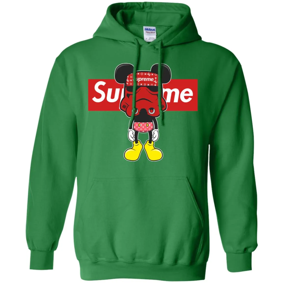 Supreme Robot Mickey Hot T-shirt Pullover Hoodie Sweatshirt