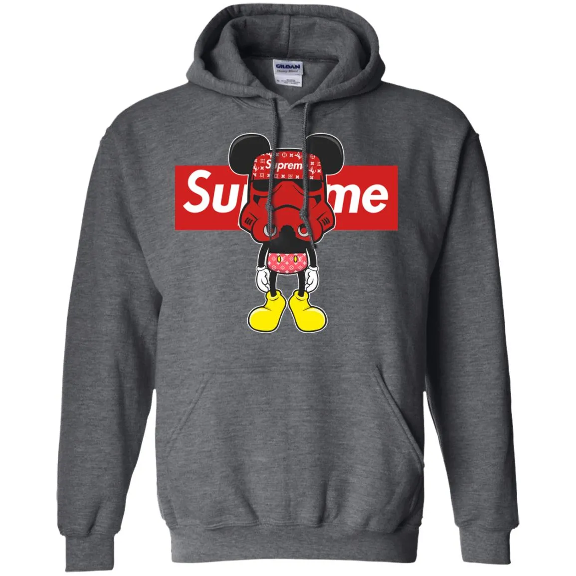 Supreme Robot Mickey Hot T-shirt Pullover Hoodie Sweatshirt