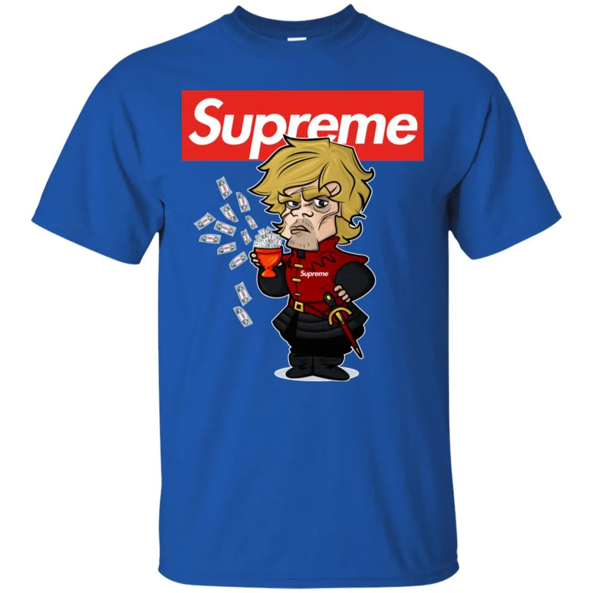 Supreme Tyrion Game Of Thrones T-shirt Men Cotton T-Shirt