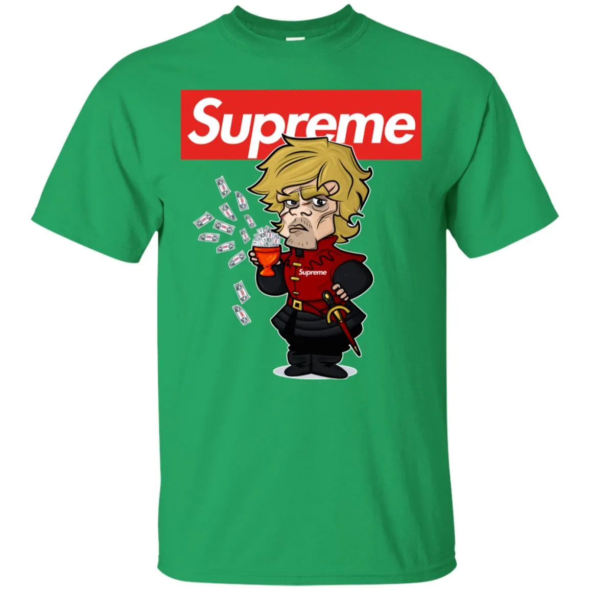 Supreme Tyrion Game Of Thrones T-shirt Men Cotton T-Shirt