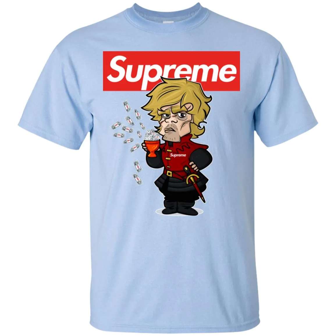 Supreme Tyrion Game Of Thrones T-shirt Men Cotton T-Shirt