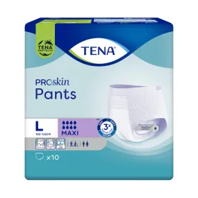 TENA Pants Maxi ProSkin Large - Comfortabele, Ademende Incontinentiebroekjes met Hoge Absorptie