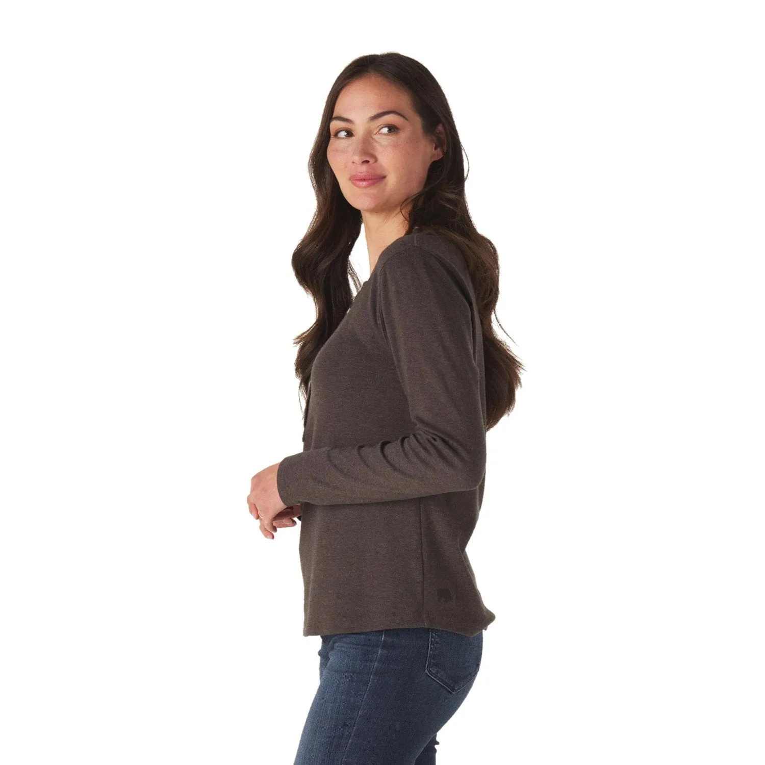 The Normal Brand Women's Puremeso L/S Henley