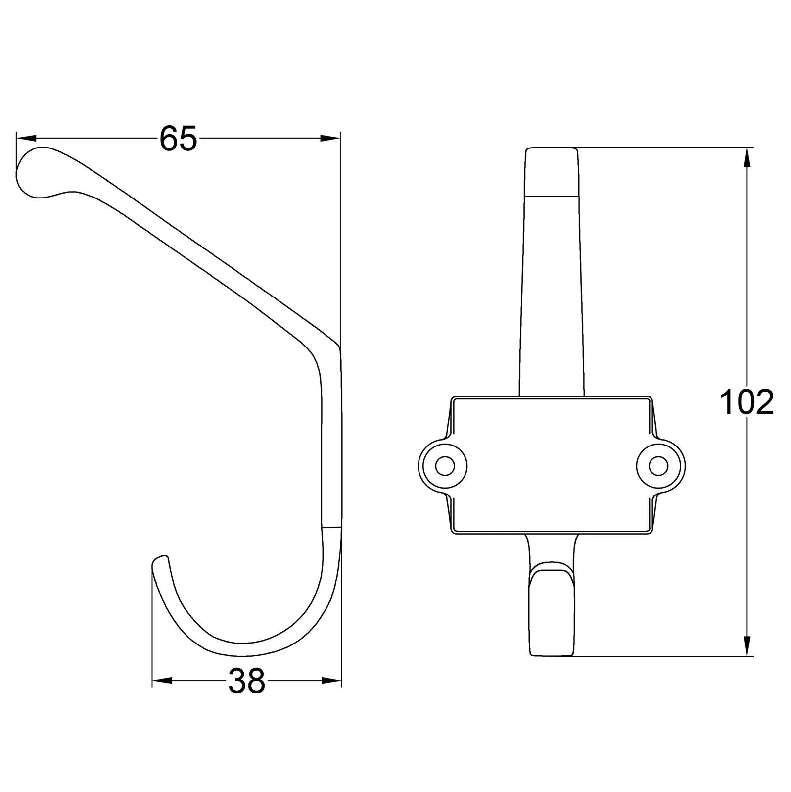 Underground Coat Hook