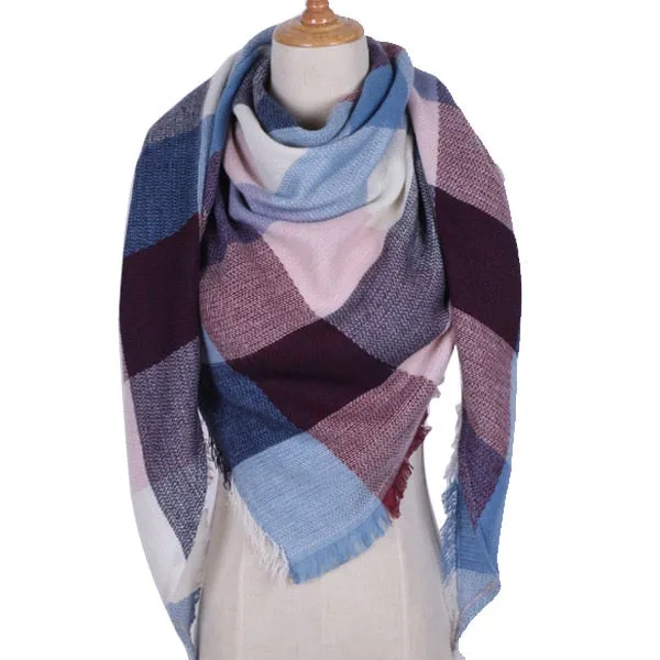 VenusFox Winter Triangle Blanket Scarf