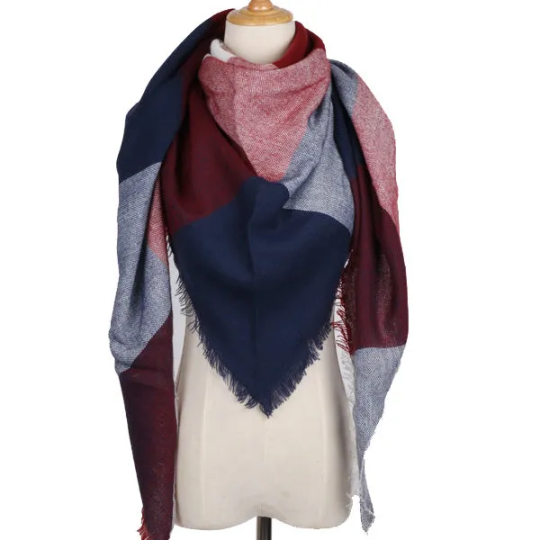 VenusFox Winter Triangle Blanket Scarf