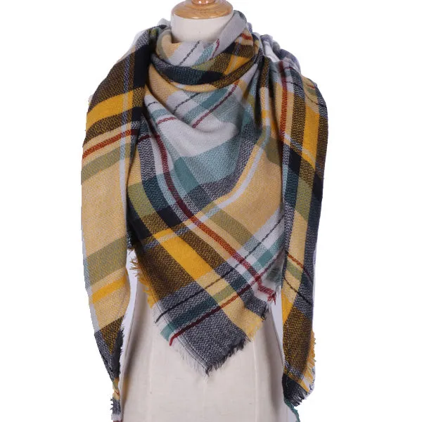 VenusFox Winter Triangle Blanket Scarf