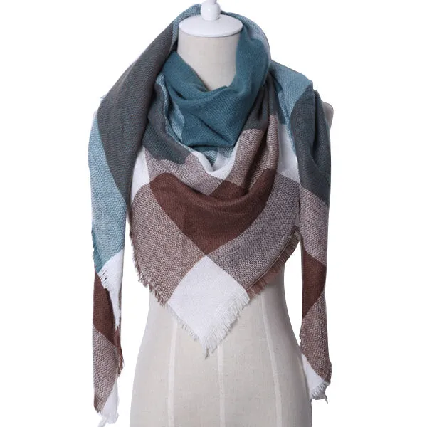 VenusFox Winter Triangle Blanket Scarf