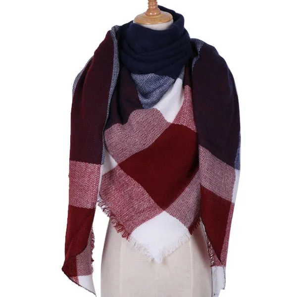 VenusFox Winter Triangle Blanket Scarf