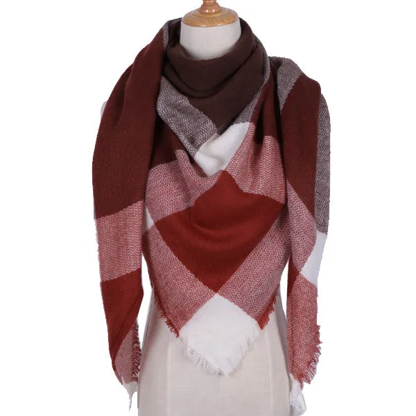 VenusFox Winter Triangle Blanket Scarf