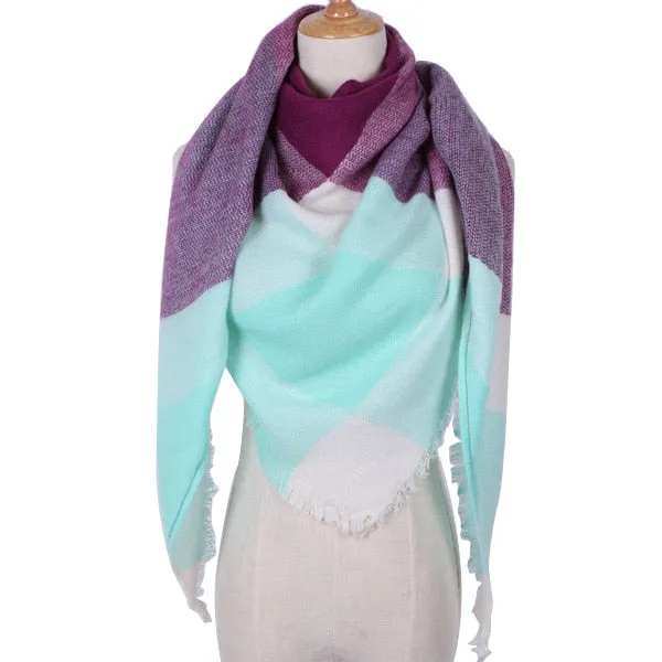 VenusFox Winter Triangle Blanket Scarf