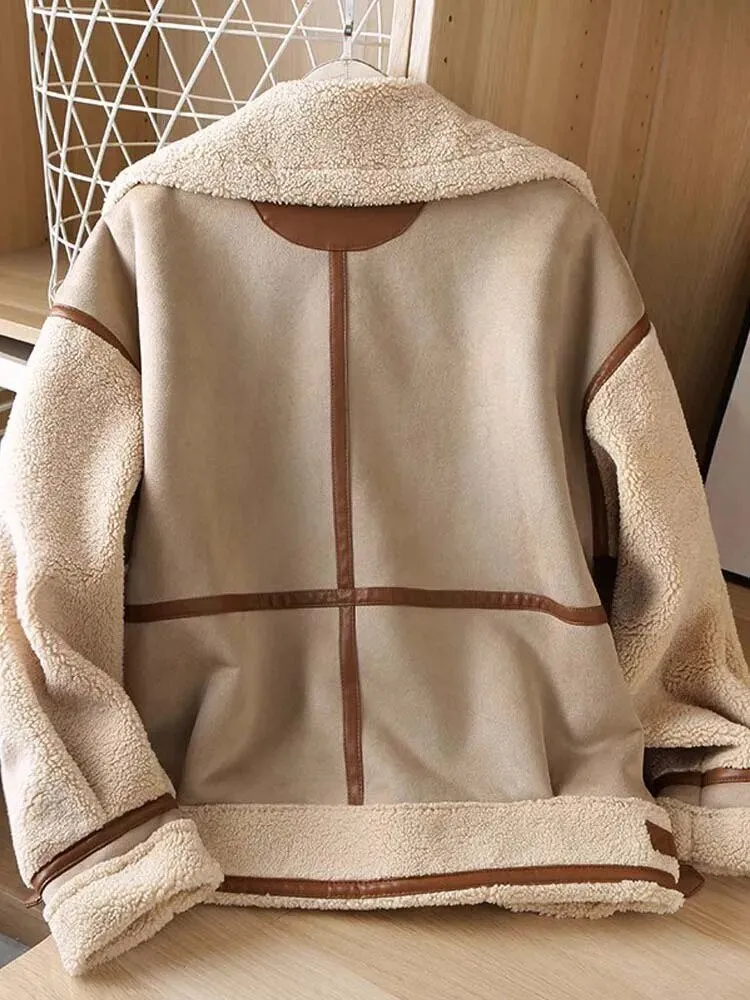 Verena - Casual fleece coat