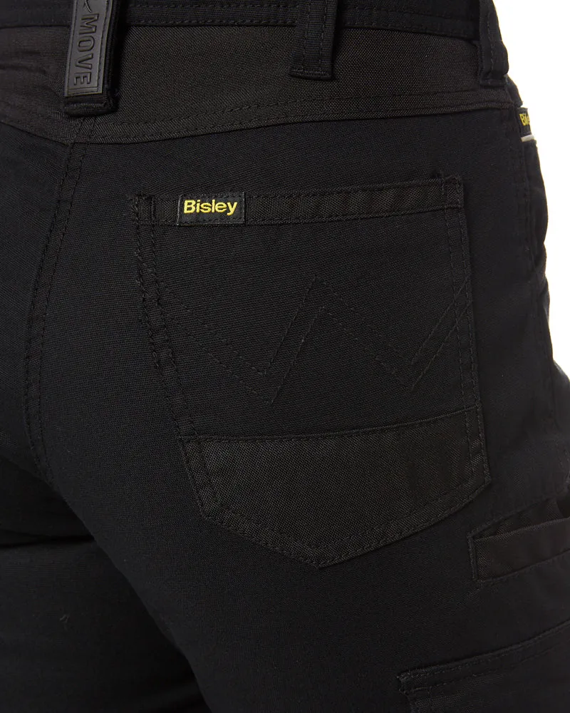 Womens Flex and Move Cargo Pants - Black