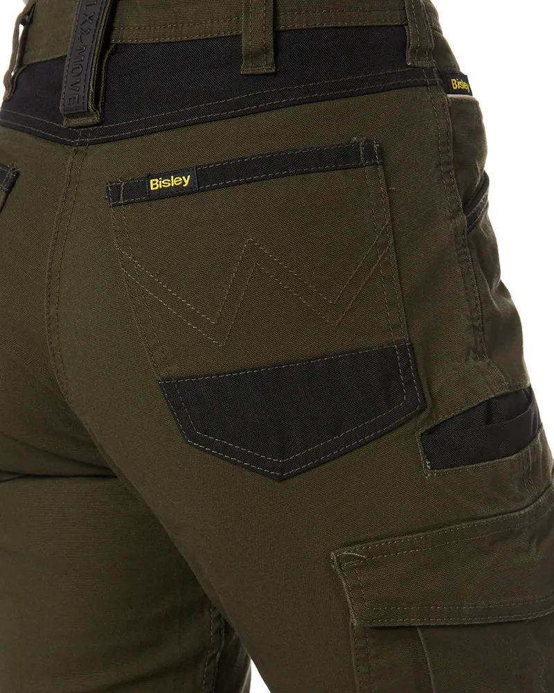 Womens Flex and Move Cargo Pants - Olive