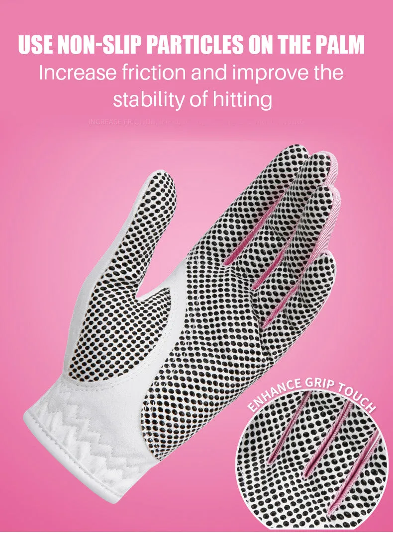 Women's Microfibre Golf Gloves