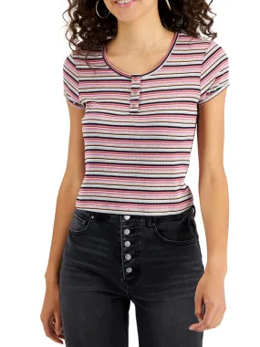 Women's Striped T-Shirt,Multi