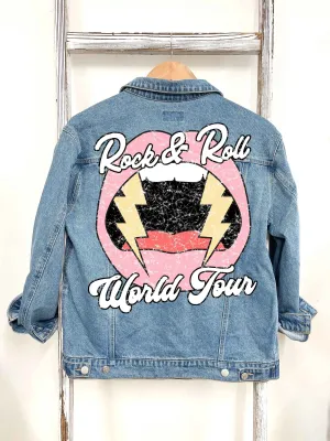 WORLD TOUR GRAPHIC DENIM JACKET