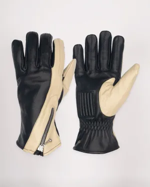 Zipped Classic Racer Gloves